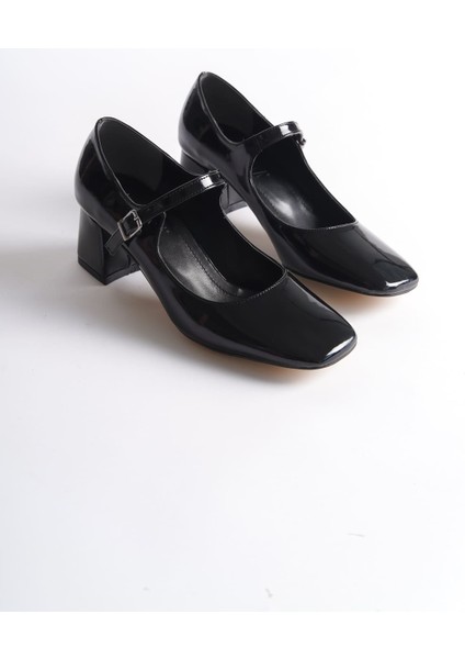 Rosalie Siyah Rugan Topuklu Kadın Ayakkabı fiyatları
