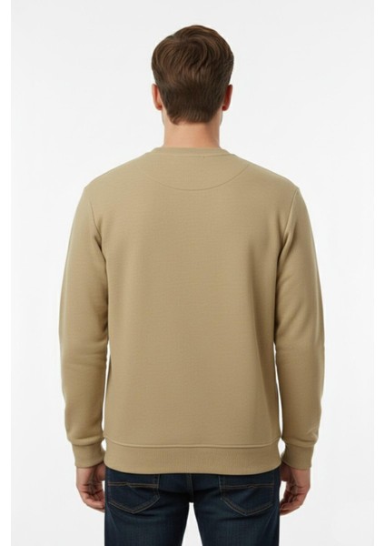 Erkek Büyük Beden Sıfır Yaka Selanik Sweatshirt BGL-ST04927 modelleri