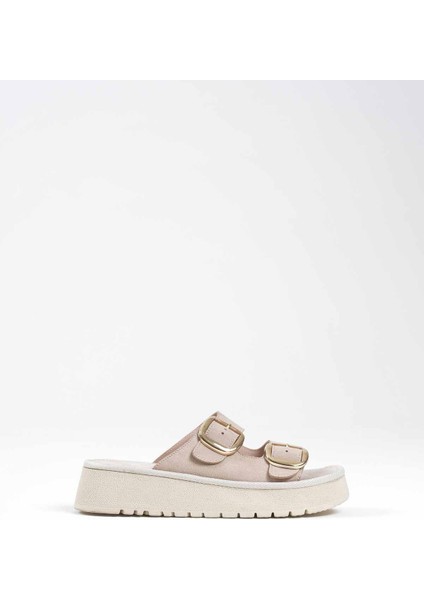 Place Bej Cilt Terlik