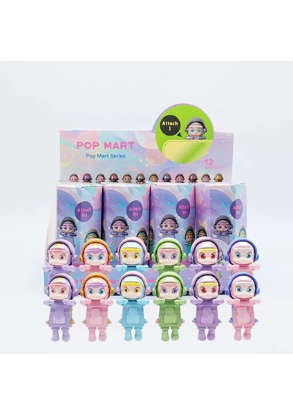 Sonny Angel "mega Space Molly" (Rastgele 1 Model Gönderilir) Yapışkanlı Kılıf Süsü 1 Adet Figür