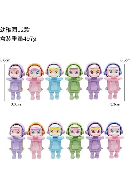 Sonny Angel "mega Space Molly" (Rastgele 1 Model Gönderilir) Yapışkanlı Kılıf Süsü 1 Adet Figür modelleri