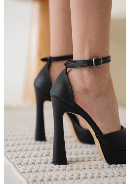 Sage Kadın Siyah Topuklu Ayakkabı modelleri