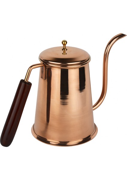 Modern El Yapımı Bakır Kahve Potu 13X10CM fiyatları
