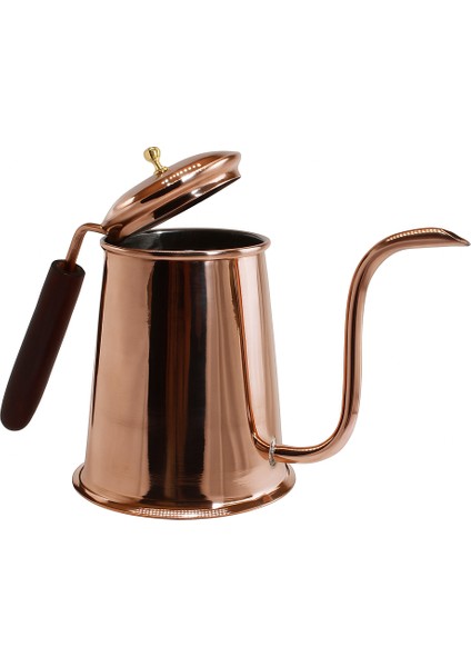Modern El Yapımı Bakır Kahve Potu 13X10CM fırsatları