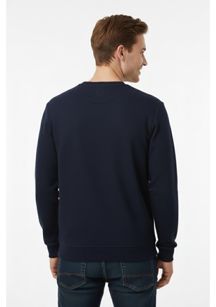 Erkek Büyük Beden Sıfır Yaka Selanik Sweatshirt BGL-ST04927 modelleri