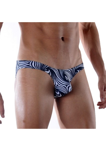 Desenli Erkek Slip