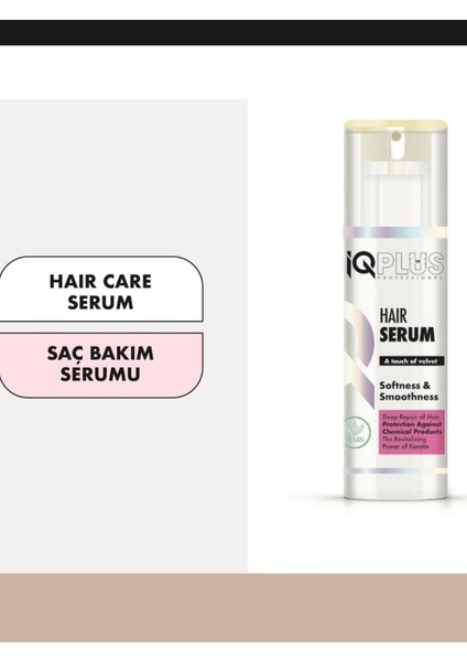 Iq Plus Professıonal Keratin Bakımı Saçın Her Telinde Işıltı ve Parıltı Bırakan Serum 50 ml