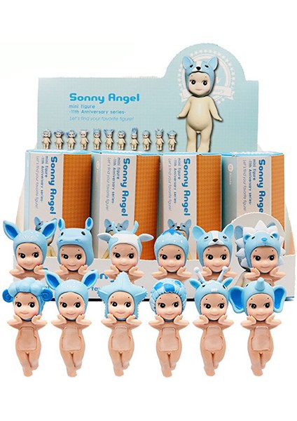 Sonny Angel Hippers "11TH" (Rastgele 1 Model Gönderilir) Kılıf Süsü 1 Adet Figür
