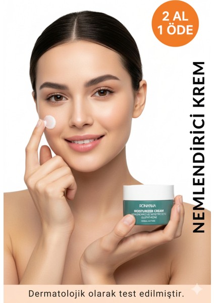 Nemlendirici Krem - Onarıcı, Aydınlatıcı, Tüm Ciltler Için - 50ML
