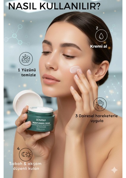 Nemlendirici Krem - Onarıcı, Aydınlatıcı, Tüm Ciltler Için - 50ML