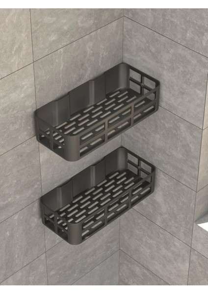 Yapışkanlı Duvar Rafı Organizer Banyo Rafı Duş Rafı Mutfak Rafı Havluluk Sabun Krem Şampuanlık fırsatları