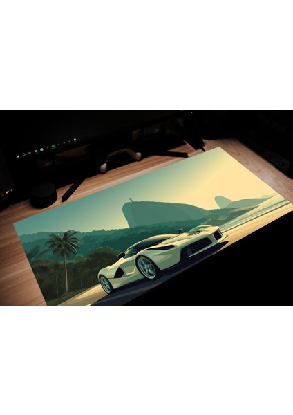 Italyan Spor Araba Mouse Pad'i - Araba Mouse Pad'i, Estetik Mouse Pad'i, Mouse Pad Hediyesi, Araba Mouse Pad'i, En Iyi Mouse Pad'i, Brezilya Mouse Pad'i