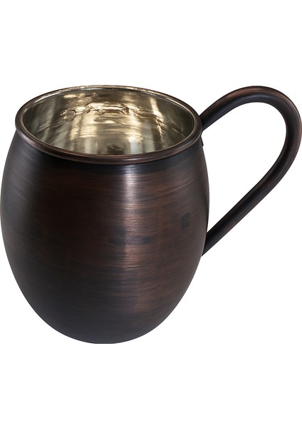 Modern El Yapımı Modern Bakır Bardak Oksit Renk 8X10CM modelleri