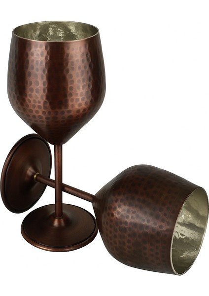Zarif El Yapımı Bakır Oksit Kokteyl Bardak 20X8CM fiyatları
