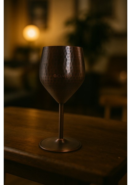 Zarif El Yapımı Bakır Oksit Kokteyl Bardak 20X8CM fırsatları