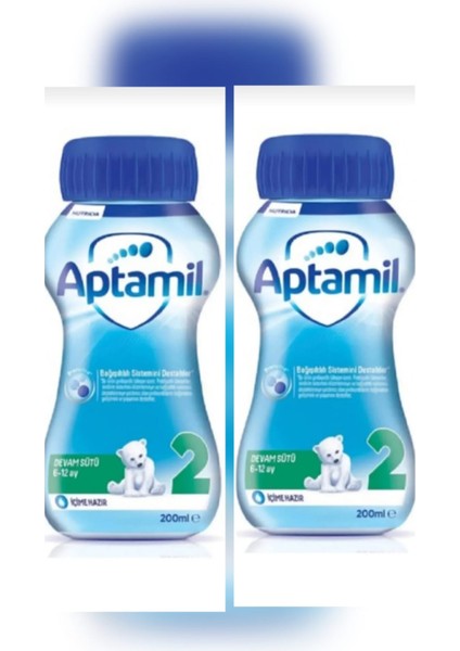 3 Devam Sütü Içime Hazır (Sıvı) 200 ml 6-12 Ay 2 Adet