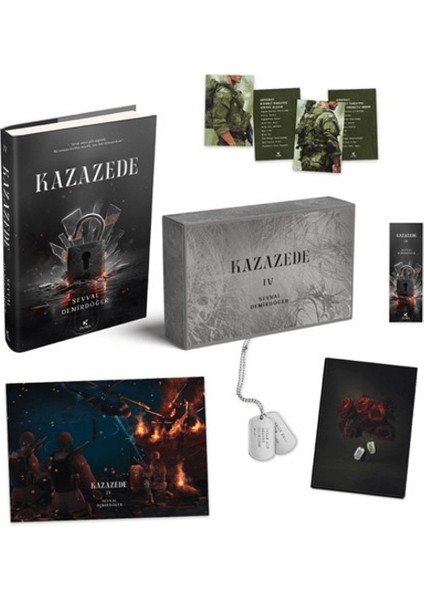 Kazazede - 4 (Kutulu Set)