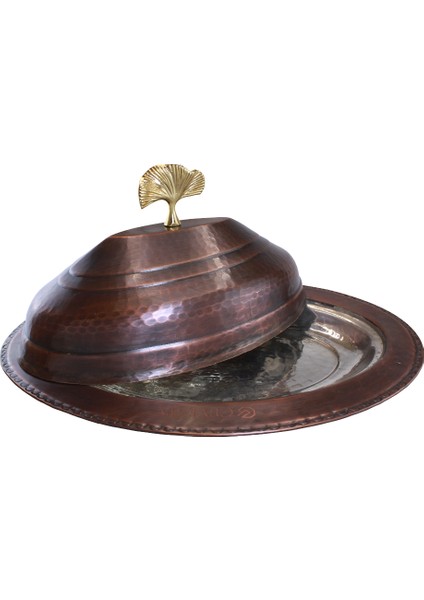 Modern Şef Tipi El Yapımı Bakır Sunumluk 30CM modelleri