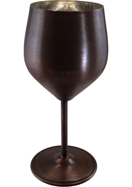 Modern El Yapımı Bakır Oksit Renk Kokteyl Bardak 20X8CM