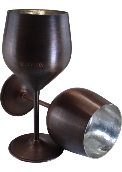 Modern El Yapımı Bakır Oksit Renk Kokteyl Bardak 20X8CM modelleri