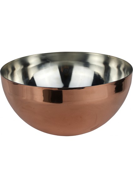 Şef Tipi El Yapımı Bakır Meyve ve Salata Kasesi 26×12CM fırsatları