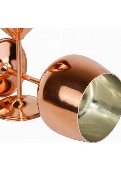 Şık,modern El Yapımı Bakır Kırmızı Kokteyl Bardak 20X8CM fiyatları