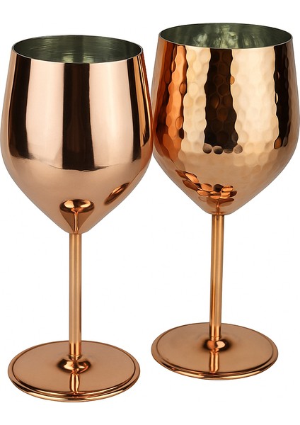 Şık,modern El Yapımı Bakır Kırmızı Kokteyl Bardak 20X8CM modelleri
