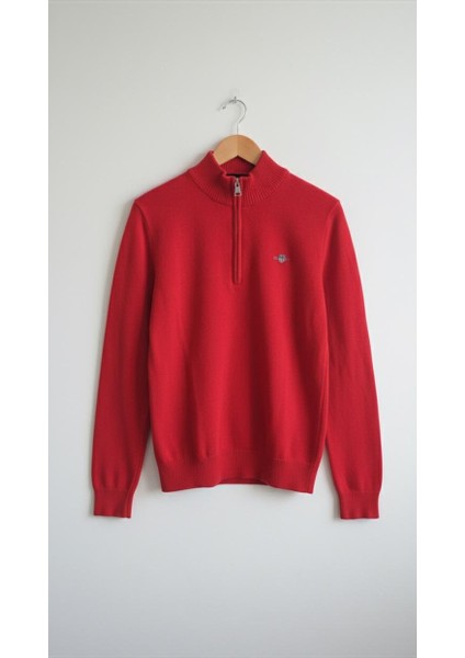 Erkek Regular Fit Yarım Fermuar Triko modelleri