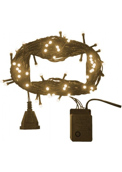 Yılbaşı Gün Işığı LED Işık Eklemeli 80 Ampul Fonksiyonlu Beyaz fiyatları