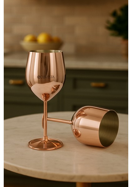 Şık,modern El Yapımı Bakır Kırmızı Kokteyl Bardak 20X8CM fırsatları