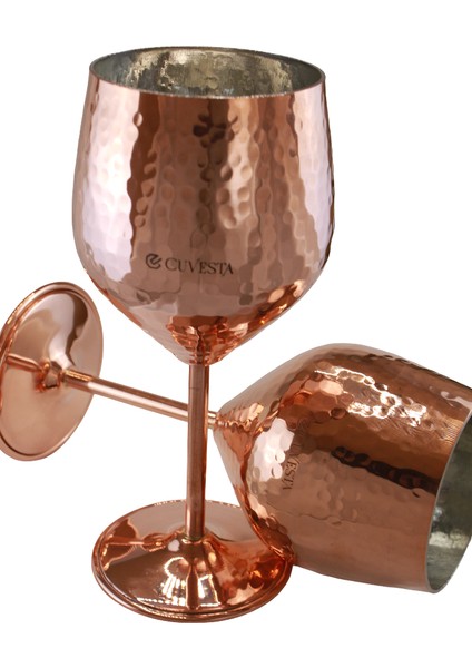 El Yapımı Zarif Bakır Dövme Desenli Kokteyl Bardak 20X8CM fiyatları