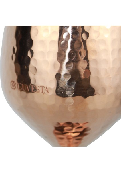 El Yapımı Zarif Bakır Dövme Desenli Kokteyl Bardak 20X8CM fırsatları