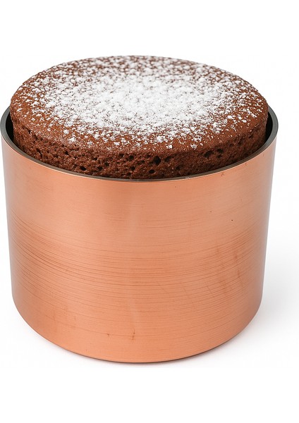 El Yapımı Modern Bakır Sufle ve Sütlaç Kabı 8×6cm fırsatları