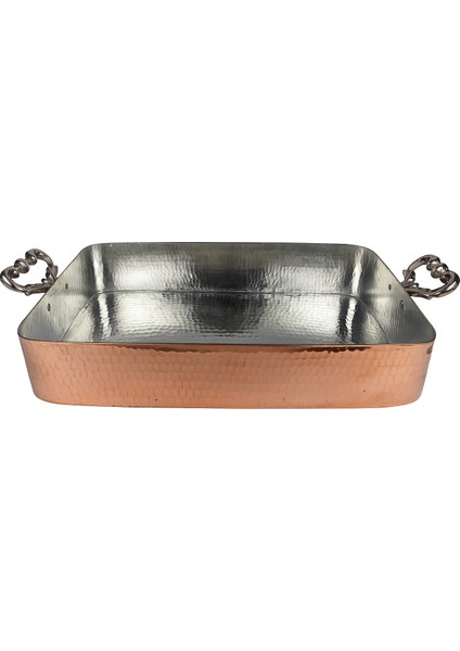 Şef Tipi Bakır Fırın Tepsisi El Yapımı 40×30CM fiyatları