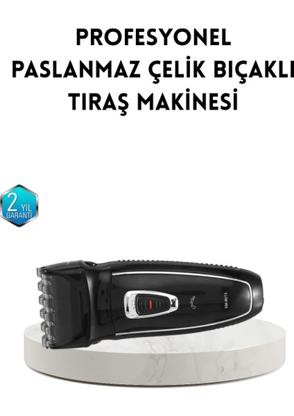 Unisex Şarjlı Saç ve Sakal Kesme Makinesi – Sessiz Motor 1–12 mm Ayarlanabili - I95H29N0-4A8