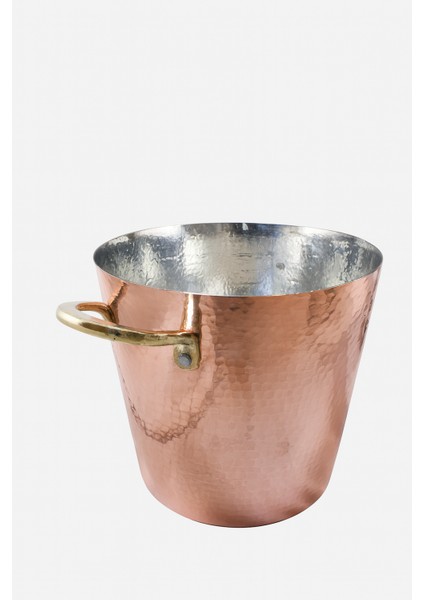 El Yapımı Bakır Buz Kovası Modern Sunumlar Için 20X20 fiyatları