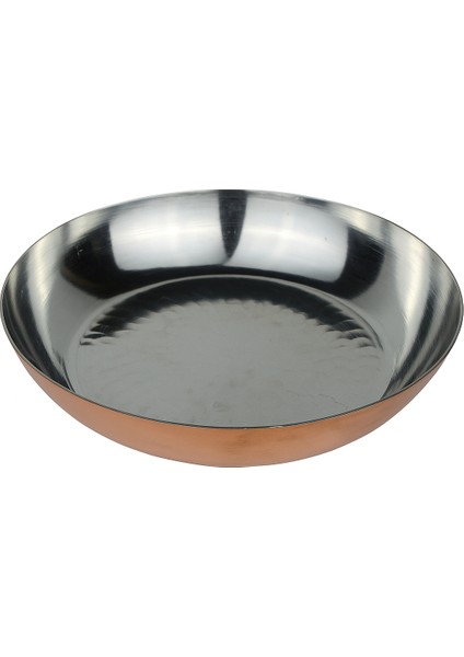 El Yapımı Bakır Tabak Sağlıklı ve Modern Sunumlar Için 20X4CM fiyatları