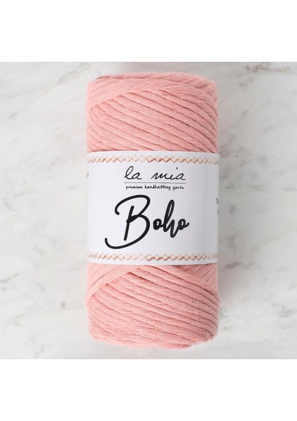 La Mia Boho Açık Somon Büküm Makrome İpi - L018 - 34212
