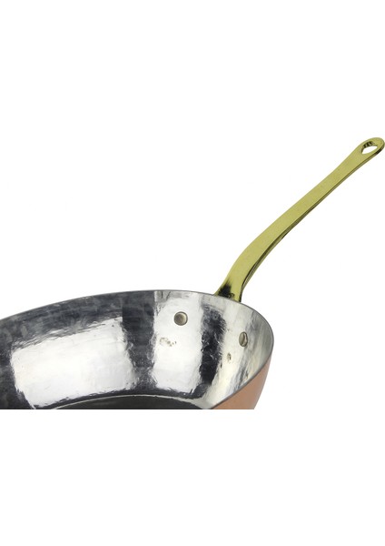 El Yapımı Şef Tipi Modern Bakır Oval Sote Tavası 30X20CM fırsatları