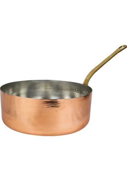 El Yapımı Modern Bakır Sote ve Sos Tavası 25X8CM fiyatları