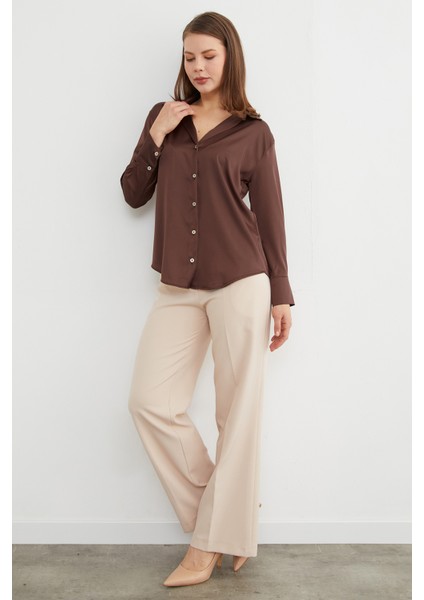 Basic Saten Gömlek modelleri