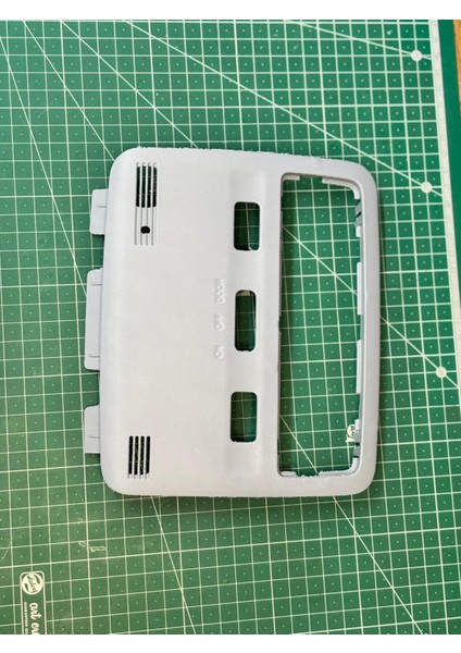 Toyota Avensis T25 Tavan Lambası Kapağı (2003-2008) Ön Okuma Işığı Konsolu Çerçevesi Gri 3D Baskı modelleri