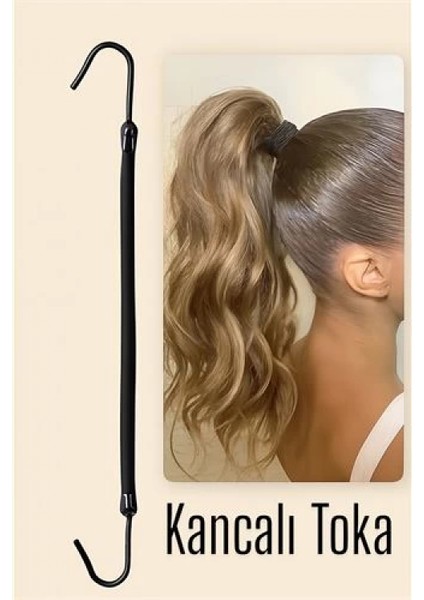 Kancalı At Kuyruğu Lastik Toka 1 ADET fiyatları