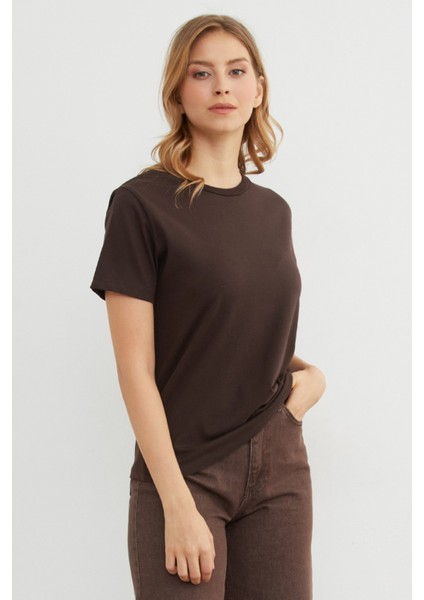 Basic Bisiklet Yaka Tişört fiyatları