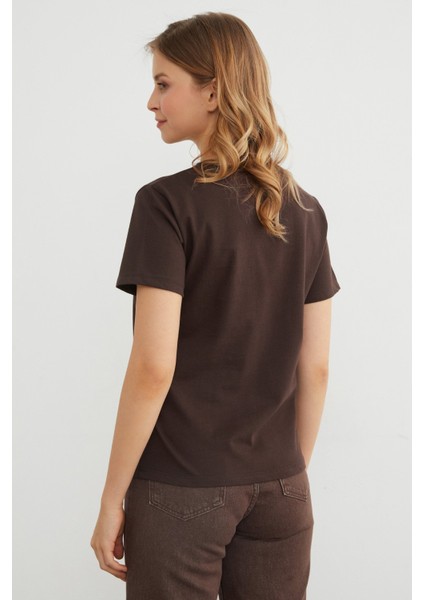 Basic Bisiklet Yaka Tişört