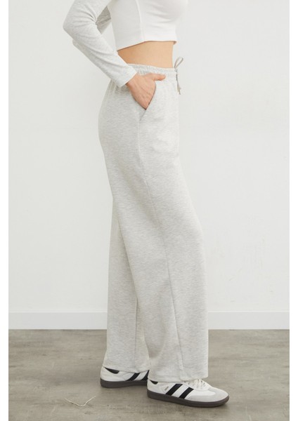 Beli Bağlamalı Cepli Modal Eşofman Altı