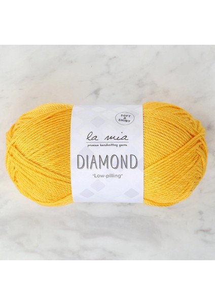 La Mia Diamond Hardal Sarısı El Örgü İpi - L003 - 33722