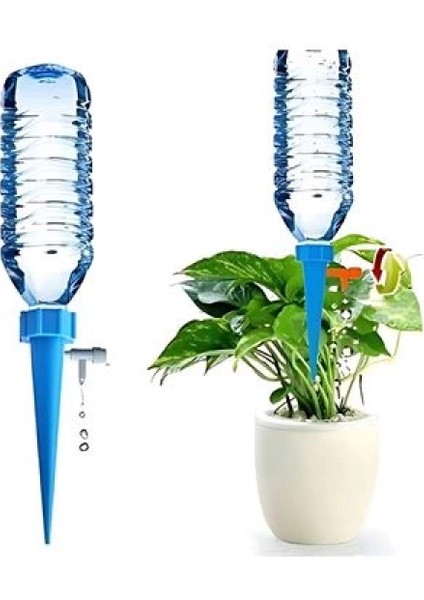 Çiçek Damlama Sulama Şişe Aparat Seti