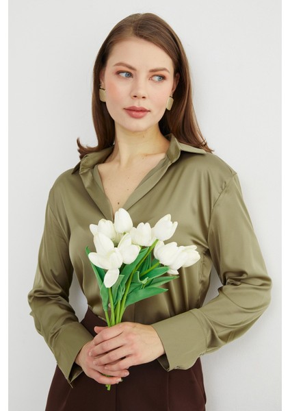 Basic Saten Gömlek fiyatları