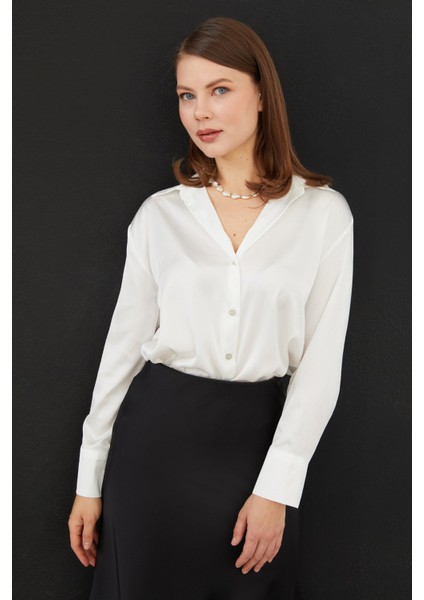 Basic Saten Gömlek modelleri